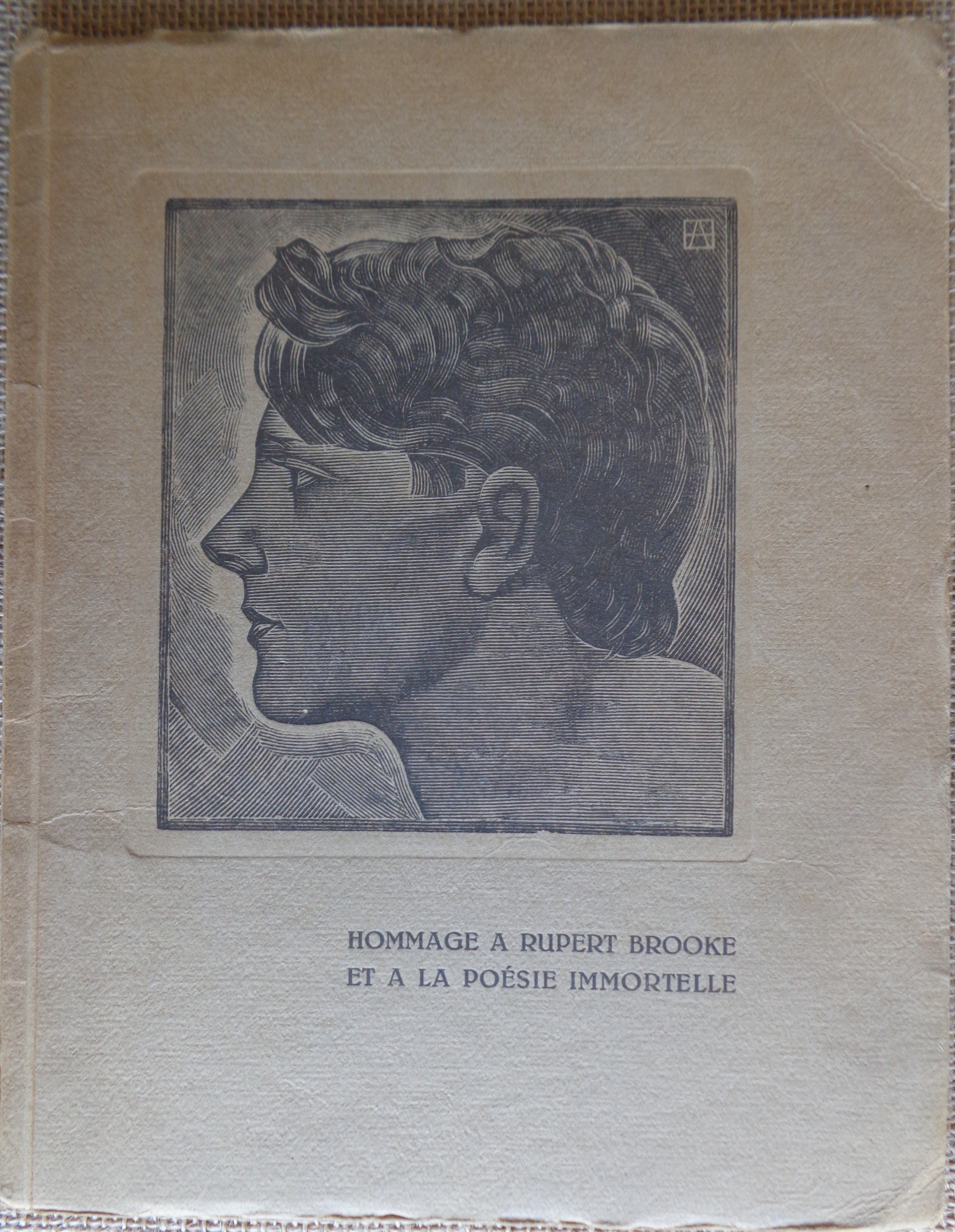 Hommage à Rupert Brooke et à la poesie immortelle ΠΡΩΤΗ ΕΚΔΟΣΗ 1931 - 40 €