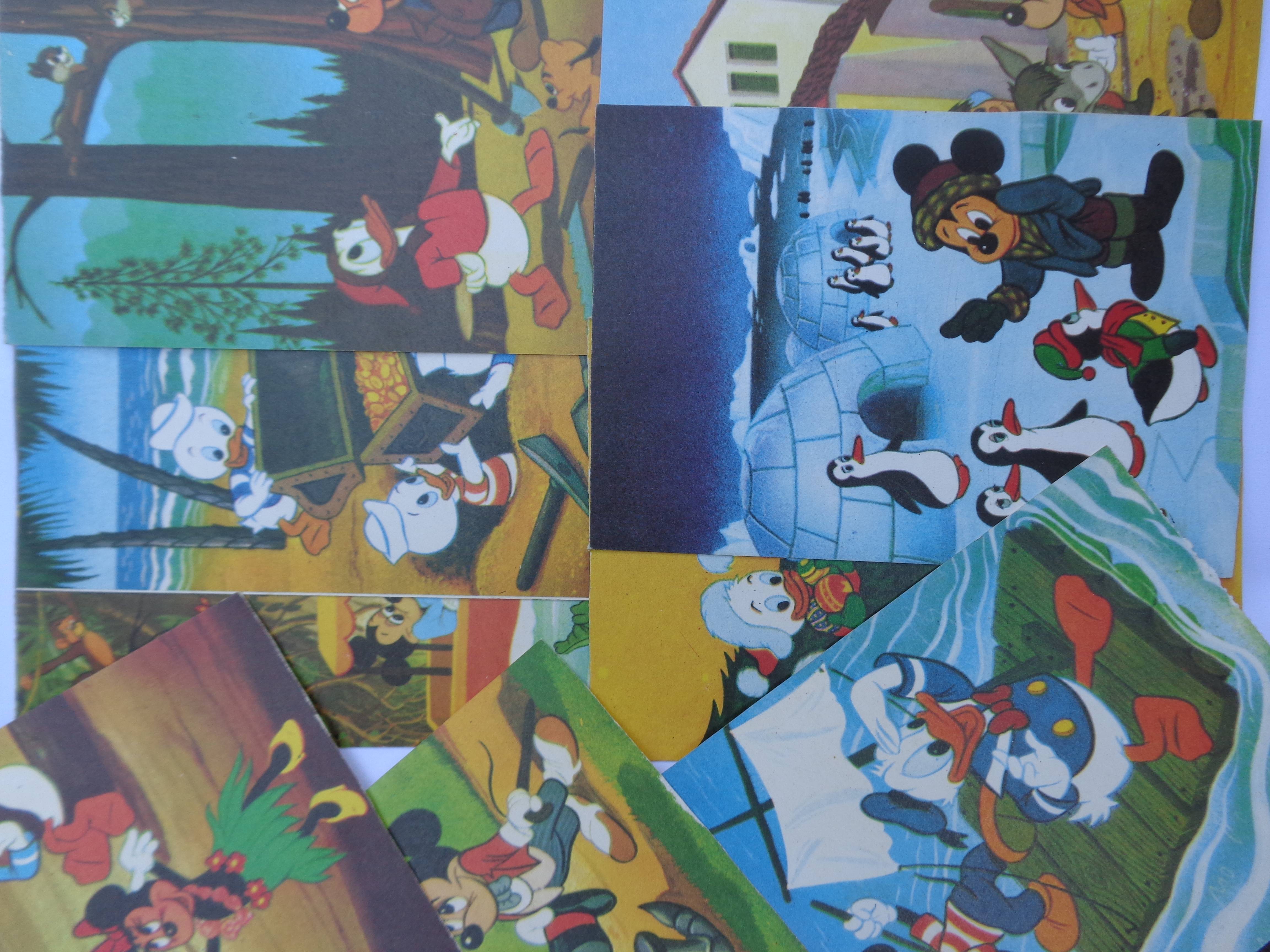 Μίκυ Μάους DISNEY 1970’s / Εννιά διαφορετικές κάρτες