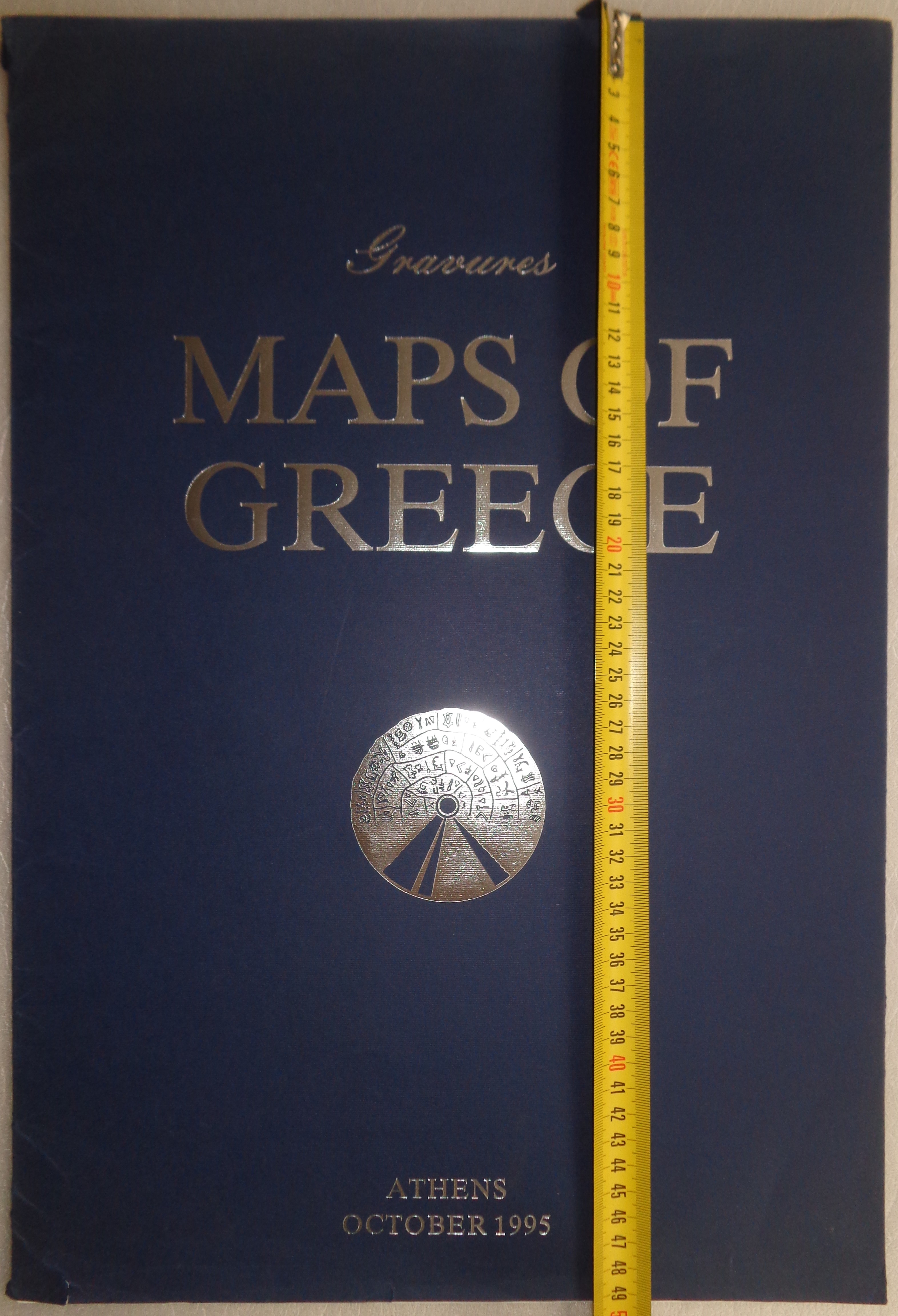 Maps of Greece folio 50 x 34 εκατ. με δέκα αναπαραγωγές χαρτών και χαρακτικών Έκδοση σε 300 αριθμημένα αντίτυπα - € 50 